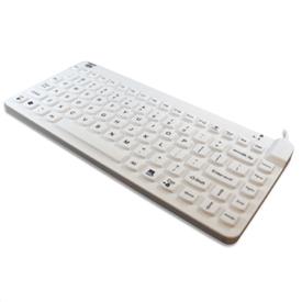 Image of Man & Machine Slim Cool Compact Sealed Silicone Keyboard 2